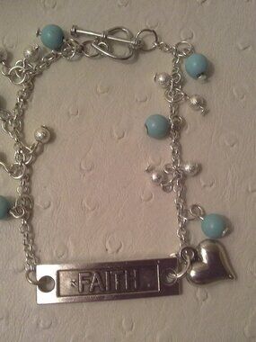 Faith charm bracelet (FINAL PRICE)